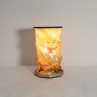 Lampe de table moderne rechargeable style accordéon : éclairage portable et réglable pour cadeaux promotionnels d'entreprise