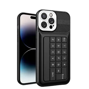 2023 keyboard design case for iphone 14 pro max hybrid cover manufacture supplier for iphone 13 12 11 xr xs max 678 plus