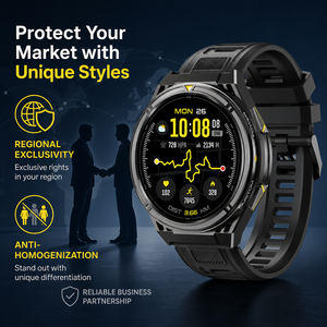 Smartwatch <span class=keywords><strong>GPS</strong></span> X2 da Esterno 2026 per Uomo, Display AMOLED da 1,43 Pollici, Impermeabile IP68, 150+ Modalità Sportive, Altimetro, Barometro, Bussola, Calendario - Product Image 5