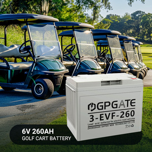 Batterie <span class=keywords><strong>de</strong></span> voiture électrique 6 EVF 150 <span class=keywords><strong>de</strong></span> haute qualité, batterie au plomb scellée à cycle profond pour voiturette <span class=keywords><strong>de</strong></span> golf 12v 150Ah - Product Image 1