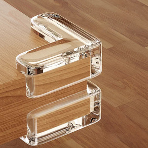 Protections d'angle transparentes en forme <span class=keywords><strong>de</strong></span> L, rembourrées et souples, <span class=keywords><strong>pour</strong></span> tables basses et autres <span class=keywords><strong>meubles</strong></span>, manchons <span class=keywords><strong>de</strong></span> <span class=keywords><strong>protection</strong></span> en PVC, lot <span class=keywords><strong>de</strong></span> 10 - Product Image 3