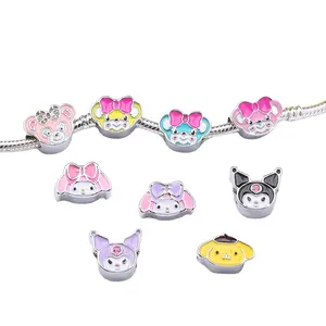 Cartoon Duffy Kitten Puppy Bear Shirley Rose Bracelet Charm Bead Original Bracelet Accessories