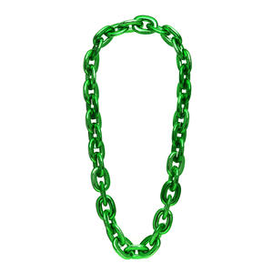 Chaîne à maillons en acrylique électroplaqué UV U.S American NFL DIY Collier d'équipe de style Hip Hop Grande chaîne - Product Image 1