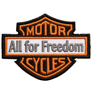 Parche Bordado Termoadhesivo de Gran Tamaño con el Emblema del Equipo de Motociclismo Harley Davidson, Sin Stock - Product Image 4