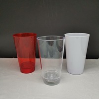 Gobelet lumineux personnalisé de 12oz/14oz/18oz avec éclairage LED pour la fête de Pâques Pinte de sucre avec effet lumineux