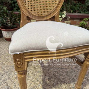 Vente en gros de chaises de salle à manger <span class=keywords><strong>louis</strong></span> en bois de couleur chaises <span class=keywords><strong>louis</strong></span> en résine PP pour hôtel de fête de mariage utilisé - Product Image 5