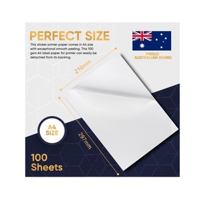 8.5inch x 11inch A4 không thấm nước Glossy phun in nhãn với 3.5inch x1.5 inch 12 Nhãn/tờ - Product Image 4