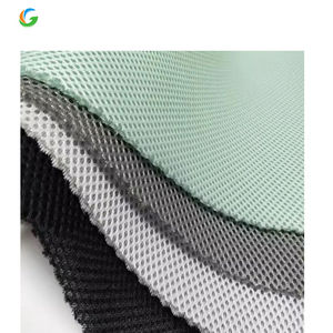 <span class=keywords><strong>Tissu</strong></span> en maille hexagonale 3D en polyester 100% doré - Product Image 4