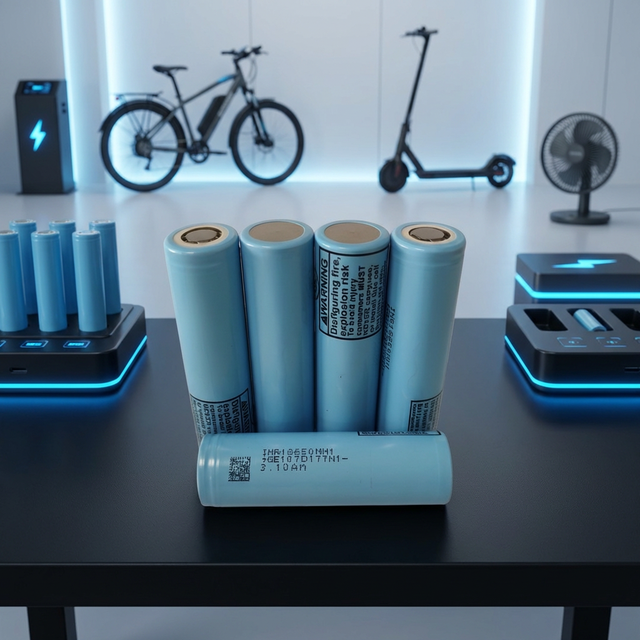 High Quality Brand Cell 18650 3200mah Cylindrical Lithium Ion Battery 3.7v Cells for E-bike Flashlight