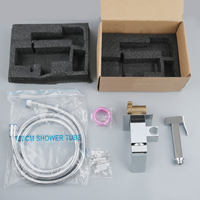 Kit de pulvérisateur de bidet portable Voriva - Ensemble de pulvérisateur de toilette et de shattaf en laiton pour eau chaude et froide