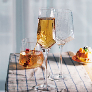 Verre à <span class=keywords><strong>champagne</strong></span> à l'ancienne de haute qualité verre à vin classique à bord doré personnalisé - Product Image 5