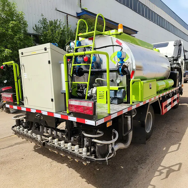 bitumen emulsion sprayers bitumen sprayer machine truck with hose