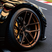 Jantes Drag Racing 5x114.3, 18-20 pouces, concaves profondes, finition mate gris foncé pour BMW, Land Rover, Rolls-Royce, Nissan, Mercedes-AMG