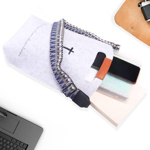 Sacoche de transport personnalisée Fourre-tout en feutre pour femmes et hommes <span class=keywords><strong>Bandoulière</strong></span> de collocation - Product Image 6