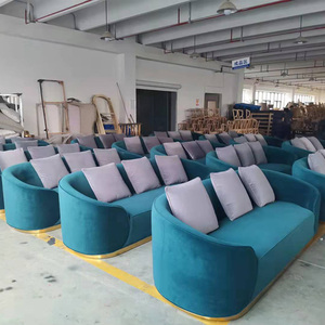 Thiết Kế Mới Hiện Đại Cong Phong Cách <span class=keywords><strong>Sofa</strong></span>, Linen Vải Bọc Ghế Cho Sự Kiện Đám Cưới - Product Image 6