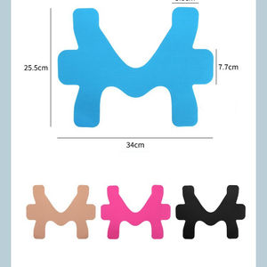 Cinta de <span class=keywords><strong>Kinesio</strong></span> precortada con embalaje OEM Parche muscular de algodón elástico impermeable para soporte de maratón Ideal para fijación de <span class=keywords><strong>tobillo</strong></span> - Product Image 3