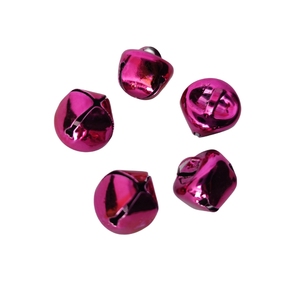 Preço favorável colorido <span class=keywords><strong>mini</strong></span> pequeno sino de ferro metal artesanato sino para o colarinho de natal chaveiros decoração do festival
