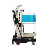 Chariot élévateur portable en aluminium à double mât Vente en gros