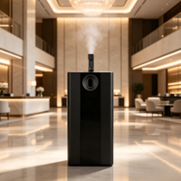 Diffuseur d'arômes HVAC électrique commercial en métal de 1500 ml, avec application de contrôle à distance, machine à parfum intelligente centrale pour hôtel, spa, bureau
