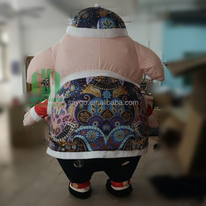 <span class=keywords><strong>Disfraz</strong></span> de Mascota de Tres Cerditos para Adultos y Niños, Actividades Publicitarias en Parques, <span class=keywords><strong>Disfraz</strong></span> de Mascota de Cerdo Inflable con Efecto de Caminar de 2 m - Product Image 3