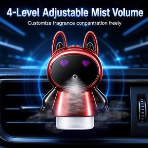 <strong>Car</strong> Air Vent Fragrance <strong>Diffuser</strong> Vibration Sensing Auto Spray Easy Oil <strong>Refill</strong> Design for Drivers and <strong>Car</strong> Lovers - Product Image 2