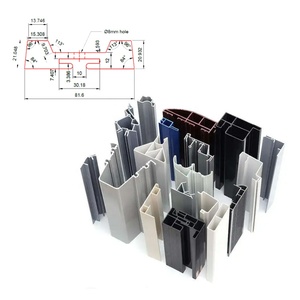 Công nghiệp tùy chỉnh uPVC nhựa PVC nhựa đùn hồ sơ nhựa vật liệu xây dựng PVC extrus hồ sơ - Product Image 3