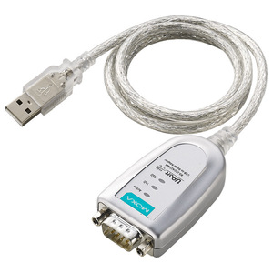 Convertidor USB a Serial Moxa Uport 1110 de 12 Mbps para Uso Industrial - Product Image 1