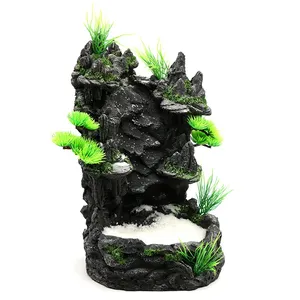 Ornamento de Resina para Aquário em Forma de Caverna Grande Decoração Acessórios para Aquário de Sala de Estar - Product Image 3