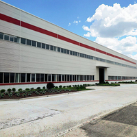 Grado industrial Arabia Saudita Barra de acero estructural Joist Techo Brusses Almacenamiento Edificios de acero