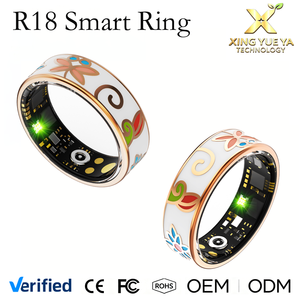 แหวนสมาร์ท R18 สีสันสดใสเคลือบเอนาเมล  ติดตามสุขภาพ โหมดออกกำลังกาย วัดอัตราการเต้นของหัวใจ การนอนหลับ SpO2 กันน้ำ IP68 แหวนแฟชั่นสำหรับผู้หญิงและผู้ชาย - Product Image 6