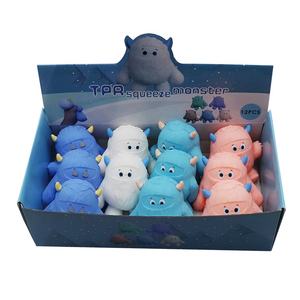 Jouet <span class=keywords><strong>anti</strong></span>-<span class=keywords><strong>stress</strong></span> sensoriel en forme de monstre mignon en TPR, design breveté JX Factory, pour enfants et adultes, cadeau - Product Image 4