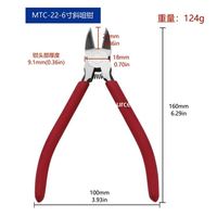 MTC-22-6-inch pince oblique coupe-câble pince en plastique mince couteau bord mini modèle cisaillement modèle assemblage outil pince