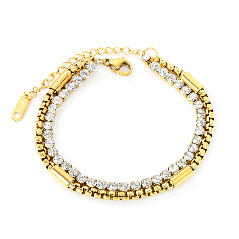 Wholesale Gold Plated Stainless Steel Green