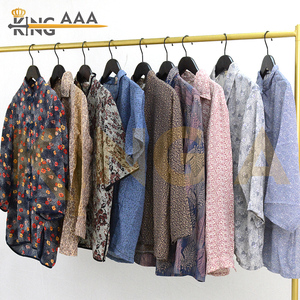 Camisa Informal de Verano para Hombre Mayor y Blusa para Mujer, Estilo Casual, Ropa Usada Popular en China, KingAAA, Poliéster/Algodón - Product Image 1