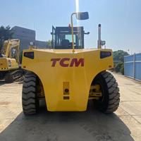 Chariot transpalette diesel d'occasion TCM FD250, 25 tonnes, marque japonaise TCM, transpalette à commande assise 4x4, garantie 1 an, en promotion