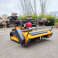 Tondeuse à essence 4 temps tout-terrain supérieure pour jardins ruraux australiens, analyse de terrain haute définition, moteur 15 CV 224 CC
