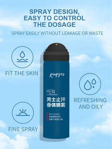 Deodoran organik 150ml penghilang ketiak semprotan deodoran Antiperspirant bau badan untuk pria stik deodoran pria cair - Product Image 3