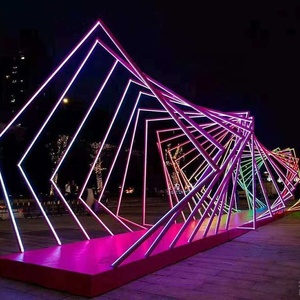 Full Color <strong>Neon</strong> Light Time Tunnel <strong>LED</strong> Light Addressable <strong>DMX</strong> <strong>LED</strong> <strong>Neon</strong> <strong>Flex</strong> 12v - Product Image 1