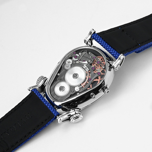 ดรอปชิปปิ้ง GEZFEEL นาฬิกาข้อมือผู้ชายระบบจักรกล รุ่น GFL-FC3780 ตัวเรือนสแตนเลส กระจกแซฟไฟร์ โครงสร้างโปร่งใส ระบบอัตโนมัติ - Product Image 5