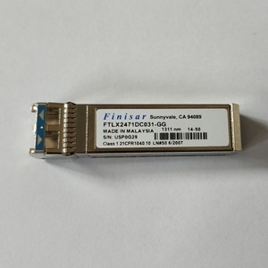 โมดูลไฟเบอร์ออปติก Finisar Sfp+ 10G 1311Nm 10Km Wdm สำหรับเครือข่ายศูนย์ข้อมูล - Product Image 1