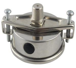 <span class=keywords><strong>Manomètre</strong></span> électrique avec connexion en laiton, boîtier en fer noir, <span class=keywords><strong>manomètre</strong></span>, pour jauge de pression de l'eau - Product Image 5