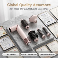 Sèche-cheveux professionnel haute vitesse 110 000 tr/min avec moteur BLDC, contrôle intelligent de la chaleur, ions négatifs et diffuseur de qualité salon