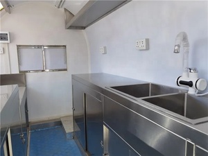 Custom Fast Pasta Pizza Chip Sticks Hamburguesa Camión de comida Remolque de comida rápida para el negocio de la cocina móvil - Product Image 5