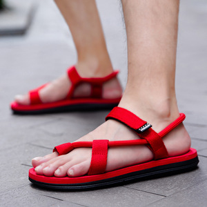 Sandali sportivi sportivi da uomo comodi pantofole regolabili supporto arco piatto impermeabile per spiaggia estate punta aperta - Product Image 6