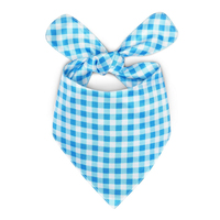 Bandanas personnalisées à carreaux pour chiens, foulards triangulaires pour animaux de compagnie, accessoires pour chats et chiens, serviettes anti-salive