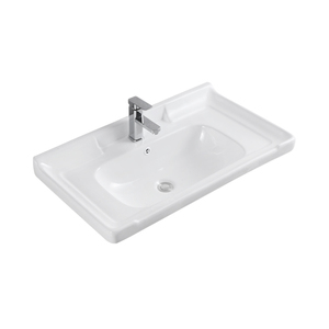 <span class=keywords><strong>Lavabo</strong></span> de superficie sólida clásico Gabinete de baño <span class=keywords><strong>Lavabo</strong></span> de tocador <span class=keywords><strong>Lavabo</strong></span> de mesa de cerámica Fregadero de <span class=keywords><strong>lavabo</strong></span> - Product Image 6