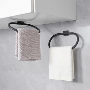 Tùy chỉnh tự dính treo tường phù hợp móc giữ giấy vệ sinh khăn giá phòng tắm Phụ Kiện Set - Product Image 4