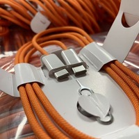 Cable de Carga Rápida USB C de 60W al por Mayor, Cable de Carga Trenzado de Nailon con Doble Tipo C de 60W para Apple iPhone 17 16 15 Pro