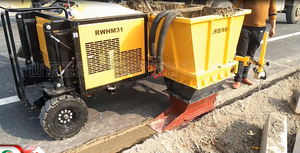 <span class=keywords><strong>Machine</strong></span> à paver hydraulique entièrement automatique en béton avec moteur Yanmar et Honda pour la construction - Product Image 2