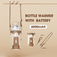 Chauffe-biberon portable universel Nicepapa à 5 températures, rechargeable, idéal pour l'extérieur, brevet allemand 1, vente chaude
